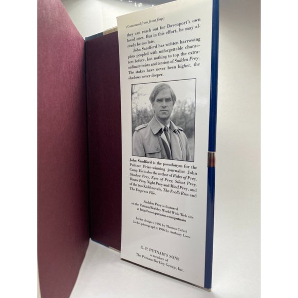 John Sandford - Sudden Prey Hardcover (in great condition) - Picture 6 of 6